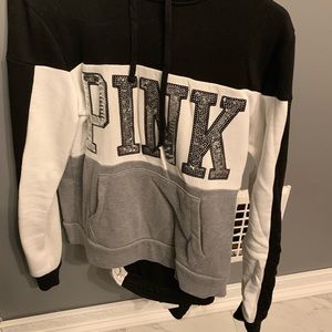 Love pink bling sweat suit